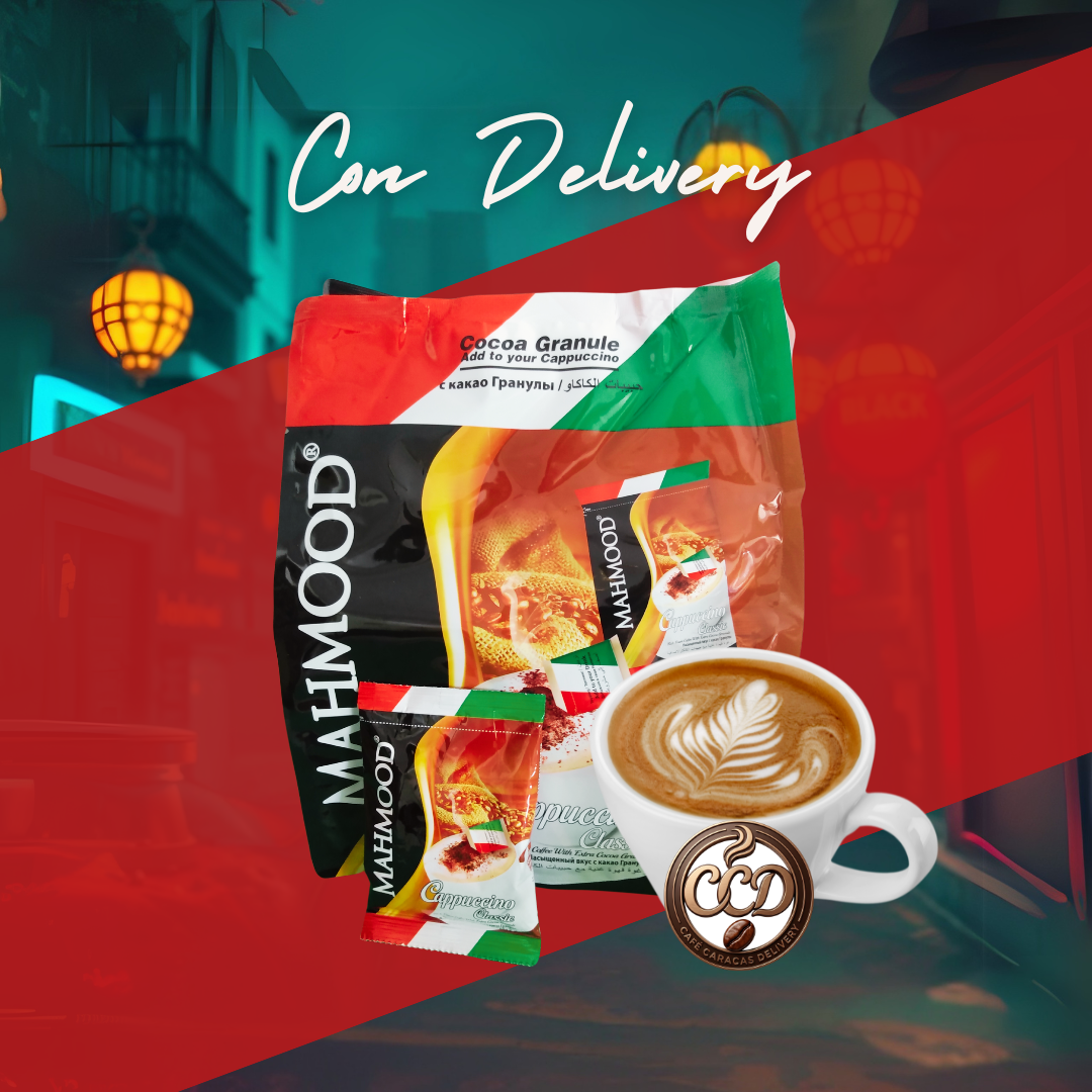 Capuchino Moka Mahmood con cacao extra bolsa 20 sobres