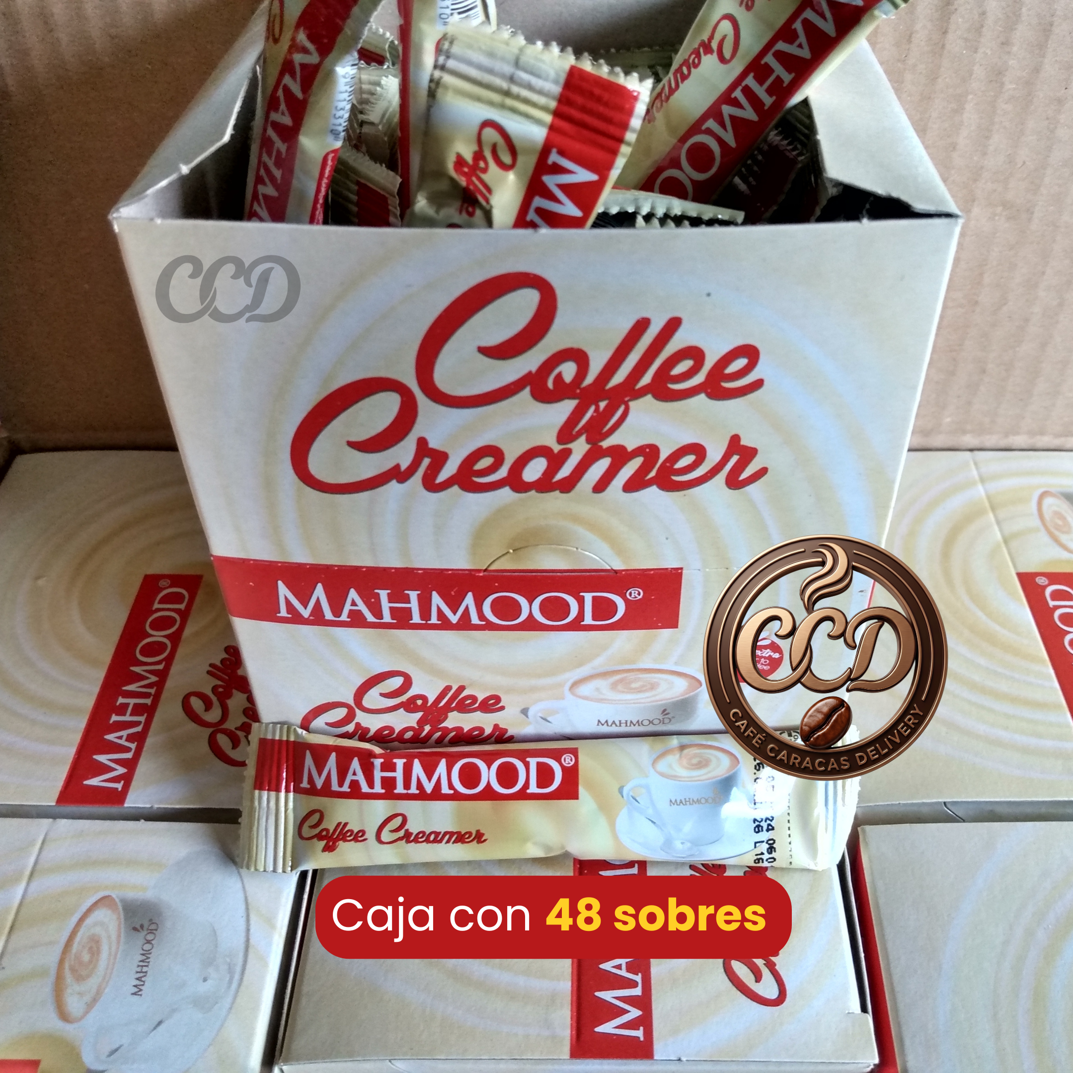 Creamer crema leche instantánea para café, té o chocolate caja 48 sobres